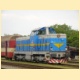 Dieselov lokomotiva T466.0007 vykv na pjezd parn lokomotivy 433.002 "Matj".