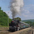 Historický parní vlak z Brna do Ivančic a Oslavan