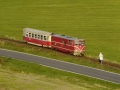 Letní sezóna na trati Třemešná ve Slezsku - Osoblaha