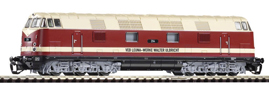[Lokomotivy] → [Motorov] → [V 180 (BR 118)] → 47294: erven-slonov kost s pruhem, ern rm „Leuna Werke“