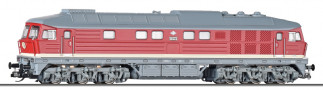 [Lokomotivy] &rarr;&nbsp;[Motorov�]&nbsp;&rarr;&nbsp;[BR 132]&nbsp;&rarr;&nbsp;01502: dieselov� lokomotiva �erven� s kr�mov�m pruhem, �edou st�echou a �ed�m pojezdem