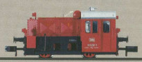 [Lokomotivy] &rarr;&nbsp;[Motorov�]&nbsp;&rarr;&nbsp;[BR 323]&nbsp;&rarr;&nbsp;88002: dieselov� lokomotiva �erven�-�ern� se st��b�itou st�echou