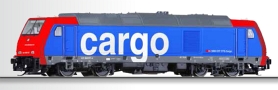 [Lokomotivy] → [Motorov] → [BR 246] → 01434: dieselov lokomotiva modr-erven s edou stechou „TRAXX“