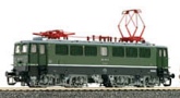 [Lokomotivy] → [Elektrick] → [BR 242] → 500663: elektrick lokomotiva zelen-ern s edou stechou a podvozky