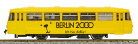 [Lokomotivy] &rarr;&nbsp;[Motorov� vozy a jednotky]&nbsp;&rarr;&nbsp;[BR 172]&nbsp;&rarr;&nbsp;2813: motorov� v�z �lut� s olympijsk�m motivem „Berlin 2000 - Ich bin Daf�r!“